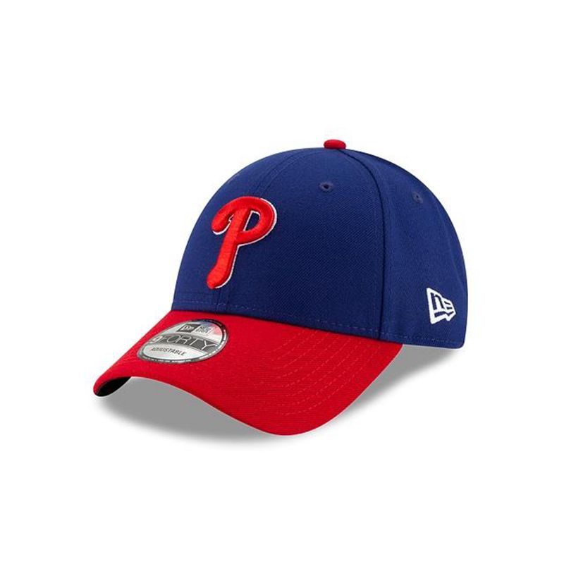 MLB Philadelphia Phillies The League 9Forty Adjustable (UIO4675) - Blue New Era Caps